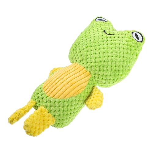 CORHAD Hundespielzeug Frosch-Kuscheltiere quietschendes Welpenspielzeug Spielzeug für Haustiere Kauspielzeug für Welpen Spielzeuge Kauspielzeug für Hunde zahnspielzeug für welpen Hündchen von CORHAD