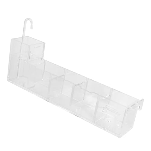 CORHAD Kasten Filter Für Fischbecken Acryl-filterbox Aquarienzubehör Tropfbox Für Aquarien Aquarium Auf Filter Reinigungs-tropfbox Zuchtbox Für Fische Eingewöhnungsbox Verdreifachen Büro von CORHAD