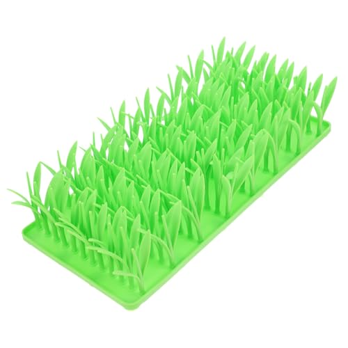 CORHAD Innovative Gras-Design-Matte: Silikon-futtermatte Für Katzen Und Hunde von CORHAD