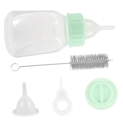 CORHAD Haustier Babyflasche Kit Pet Pflege Flasche Set 120ml Grüne Welpen Milchflasche Für Und Katzen Haustier Zubehör Für Die Fütterung Und Pflege Von Haustieren Zubehör Kleine von CORHAD