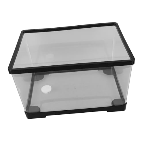 CORHAD Schildkrötenbecken Schildkrötenpanzer Mini-Aquarium Schwimmender Schildkrötenpier Fischglas Reptilienbecken Schildkröten-Aquarium Plattform Zum Sonnenbaden Für Reptilien Tier Acryl von CORHAD