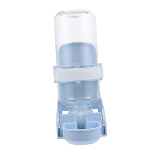 CORHAD Wasserspender für Hunde Wasserflasche für Welpen Wasserspender für Welpen pet Water Bottle Haustierwasserflasche Haustiernapf Katzenfutterspender aus Kunststoff pp Blue von CORHAD