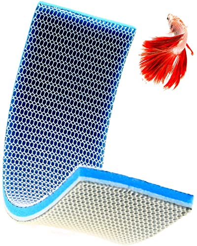 CORISRX Best of Your Lifestyle Aquarium Honeycomb Filter Sponge Pad, 8-Layer Reusable Foam, Strong Bio Sponge Filter Media for Fish Tank and Pond - Easy to Cut and Clean (L: 40" x 11.8" x 0.78") von CORISRX