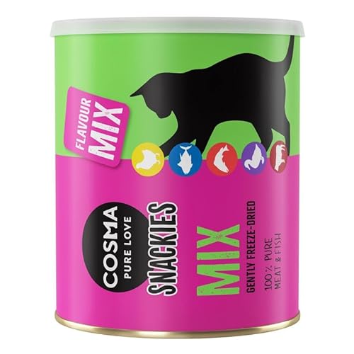 Cosma Snackies | Maxi Tube | Katzensnack | Geschmack: Mix | 150g von COSMA