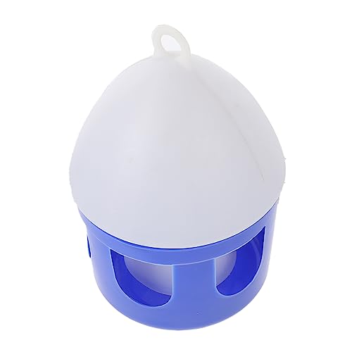 1Stk Taubenkessel hängende Vogeltränke Taubenfutterautomat Wasserspendertopf Taubentränke Taubenwassertränke wasserflasche Taubenversorgung praktischer Vogelhäuschen PVC Blue COSMEVIVI von COSMEVIVI