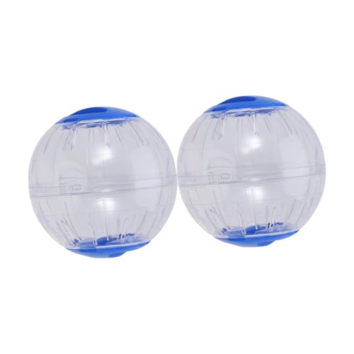 2st Kleiner Laufball Für Haustiere Flash-Spielzeug Hamster Auto Auf Hamster Rennen Kleine Tiere Laufräder Ball Hamster-laufball Hamsterzubehör Zwerghamster Mini-Spielzeug Blue COSMEVIVI von COSMEVIVI