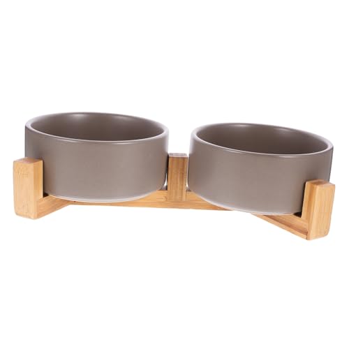 COSMEVIVI 1 Satz Haustiernapf pet Bowl Dog Bowl cat Bowls Hundetrinkschale näpfe Katzen dogbowl Praktischer Hundenapf Futterhalter für Katzen hundefutterspender Fressnäpfe für Hunde Keramik von COSMEVIVI