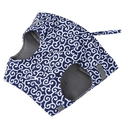 COSMEVIVI 1 Satz Katze Laufseil Katzenweste Hundegeschirr Haustier Geschirr Katzengeschirr Mit Brustgurt Welpengeschirr Trainingsgeschirr Für Hunde Hasengeschirr Blue Polyester- von COSMEVIVI