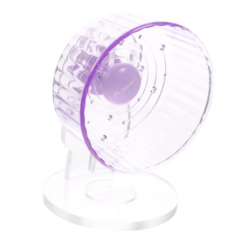 COSMEVIVI 1 Satz Mausrad Hamster hamsterspielzeug Laufrad für Hamster nager Hamster Laufrad Lenkung tragbarer Kleiderbügel Hamster zubehör Heimtierbedarf Laufrad Igel PVC von COSMEVIVI