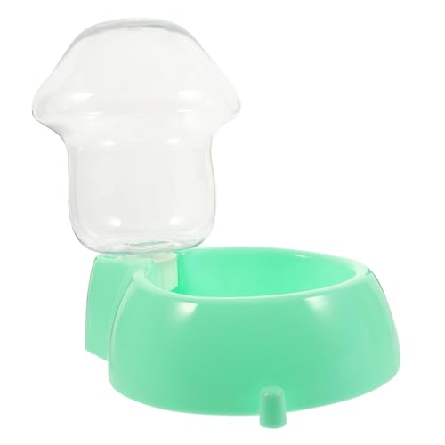 COSMEVIVI 1 Satz Trinkschale pet Water Bottle pet Water Bowl Trinkautomat spülbecken Welpenwasser Trinkbrunnen für Haustiere Werkzeug zum Füttern von Haustieren Wasserfontäne Plastik Green von COSMEVIVI