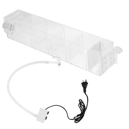 COSMEVIVI Aquarium-Filter 3-in-1-Wasserreiniger Tropfbox multifunktionale Filterbox-Pumpe für Aquarien im Home Office von COSMEVIVI