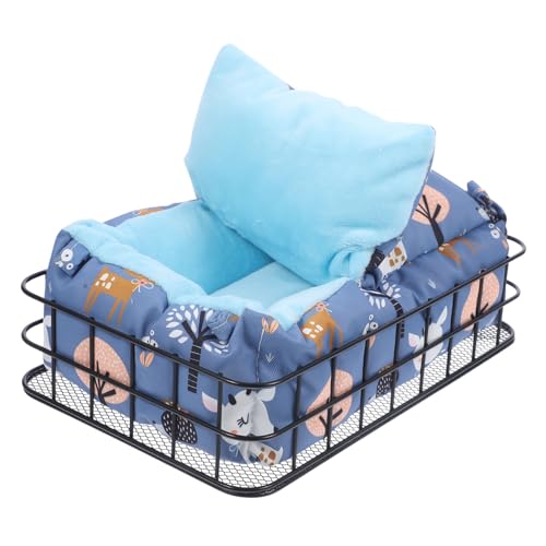 COSMEVIVI 1 Set Meerschweinchen Hängematte Aus Metall Hängematten Hamster Winter Warmes Bett Winter Chinchilla Bett Kleines Tier Warmes Bett Warmes Hamsterbett Geschmeidige von COSMEVIVI