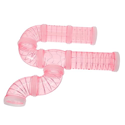 COSMEVIVI 12pcs Hamster Tube Set Spielzeug Kunststoff Rohr Hamster Käfig Abenteuer Tunnel für Tiere von COSMEVIVI