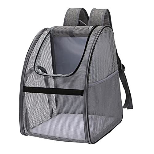 COSMEVIVI Hohe Elastizität Katze Rucksack Haustier Knapsack Mesh Haustier Tasche komfortable Schultertasche Katze Hund Reisetasche von COSMEVIVI