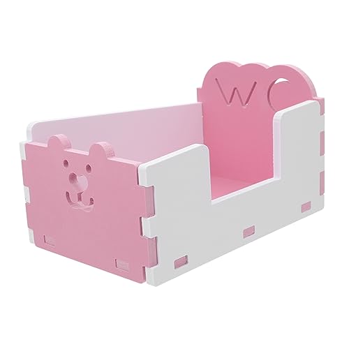 COSMEVIVI 1Stk Hamster Toilette Hamster klo Small pet Toilet Hamsterstreu Toilette Meerschweinchen-Toilette fussbadewanne Kleine Hamstertoilette Toilettenbehälter für kleine Haustiere PVC von COSMEVIVI