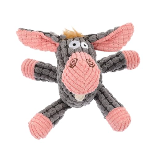 COSMEVIVI 1Stk Hundespielzeug tierisches Spielzeug Kauspielzeug für Hunde Flauschige Kuscheltiere Formspielzeug interaktives Spielzeug Animal Toys Hund Plüschtier Hund spielt Spielzeug Grey von COSMEVIVI