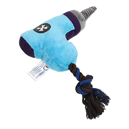 COSMEVIVI 1Stk Klangspielzeug knete Spielzeug kauspielzeug plushbit Dogs Toys Plüschtier für Haustiere Haustierbedarf Welpe klingendes Haustierspielzeug Backenzahnspielzeug für zu Hause Blue von COSMEVIVI