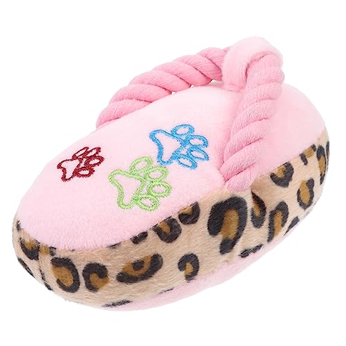 COSMEVIVI 1Stk Spielzeug Animal Toys pummeluff Kuscheltier cat Toys Fun Toy Plush Toy Hund Stofftier Zahnreinigung beim Hund Heimtierbedarf Haustierzubehör Hund Molar versorgung Plüsch Rosa von COSMEVIVI