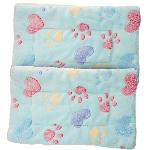 COSMEVIVI -Schlafmatte für Kleintiere Meerschweinchen Hamster Decke Fleece-Pad tragbares Nest von COSMEVIVI