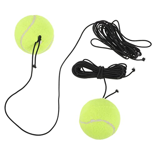 COSMEVIVI 2St Tennis trainieren Adukt-Spielzeug Beißball für Hunde Tennisbälle im Freien Interactive Dog Toys interaktives Spielzeug Tennisbälle für Erwachsene Tennisbälle für Kinder Gummi von COSMEVIVI