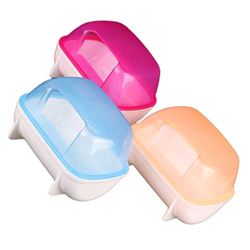 COSMEVIVI 3 Stück Zufällige Hamster Badezimmer Haustier Sand Bad Hamster Toilette von COSMEVIVI