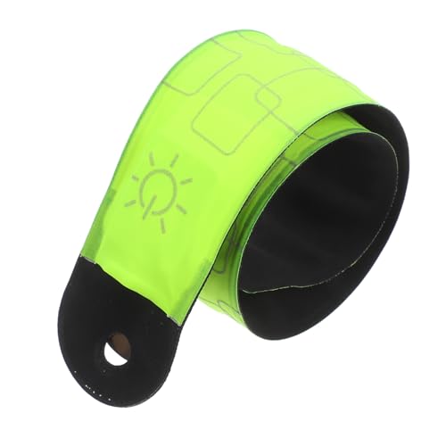 COSMEVIVI 4 Stück Led-licht-Slap-armbänder, Blinkende Armbänder, Leuchten Im Dunkeln, Armband, Nacht-sicherheitsspielzeug Für, Laufen, Camping von COSMEVIVI