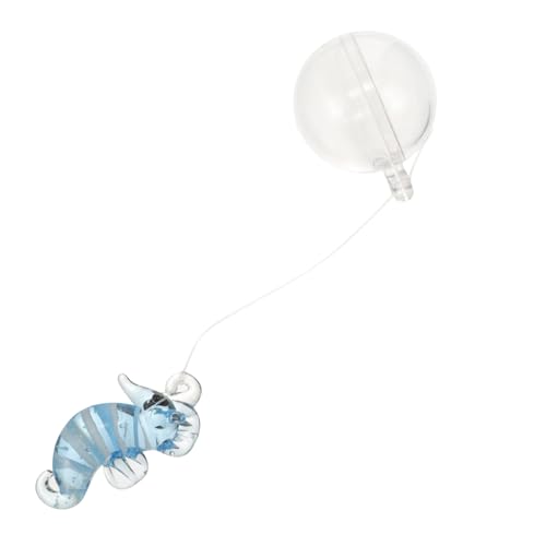 COSMEVIVI Aquarium Dekoration unterwasserwelt Seahorse Aquarien Zubehör Aquarium Verschönerung bastelset basteln Aquarienverzierung für den Haushalt Aquarium-Seepferdchen- Glas Sky-Blue von COSMEVIVI