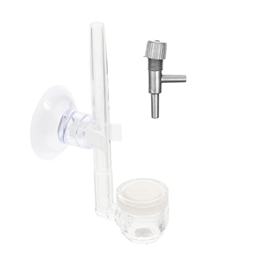 COSMEVIVI Aquarium Luftstein Luftsprudler Mit Saugnäpfen Professionelles Zubehör Für Aquarien Luftausströmer Zur Sauerstoffanreicherung Kompatibel Mit USB Luftpumpen Und Luftschläuchen von COSMEVIVI