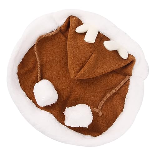 COSMEVIVI Halloween-Katzenmantel tierkostüme hundemantel Hunde Mantel cat Costume cat Jacke Hundekleid Hundemützen Welpenbett züchten Hundebetten Katzenumhang dekoratives Hundekostüm Plüsch von COSMEVIVI