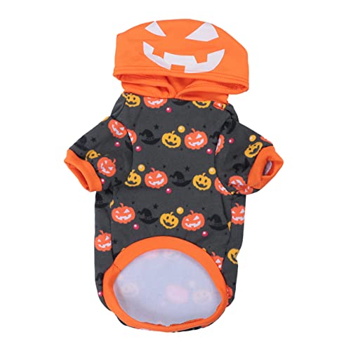 COSMEVIVI Halloween Sweatshirt Für Hunde Halloween Haustierbedarf Halloween Kostüme Für Hunde Kleidung Für Kleine Hunde Halloween Hundekleidung Hundeweste Winterkleidung Für Hunde von COSMEVIVI