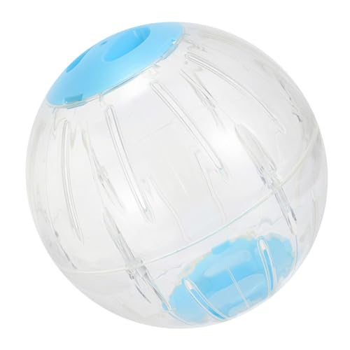 COSMEVIVI Hamster-Gymnastikball Kleine Tiere Laufen Ball Guinea-Ball Kleine Tiere Trainieren Laufspielzeug Rattenrad Igel Spielzeug Hamsterspinner Laufspielzeug Für Hamster STK Sky-Blue von COSMEVIVI