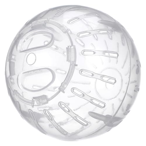 COSMEVIVI Hamster Übungsball 10cm Für Dwarf Hamster Und Kleintiere Transparente Laufkugel Für Aktives Und Bewegung Hamster Für Gesunde Fitness Und Spaß von COSMEVIVI