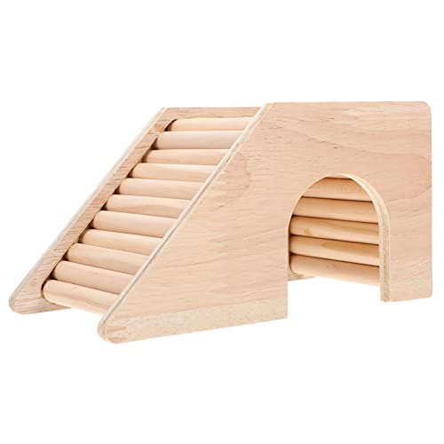 COSMEVIVI Hamster-kletterleiter Brücke Für Hamster Hamsterhaus Hamsterhütte Hamsterversteck Hamstersand Reptichip Hamsterkäfige Und Lebensräume Kauspielzeug Für Hamster Rattenleiter Hölzern von COSMEVIVI