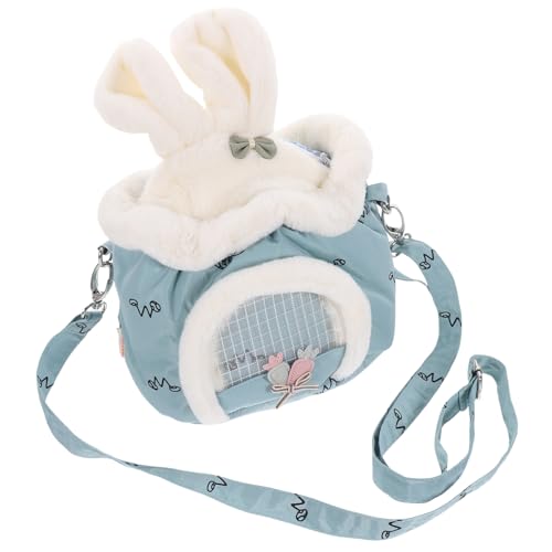 COSMEVIVI Atmungsaktive Hamster Tragetasche Für Kleine Haustiere Tragbarer Reisehandtasche Für Hamster Und Kleine Nagetiere Ideal Für Unterwegs von COSMEVIVI