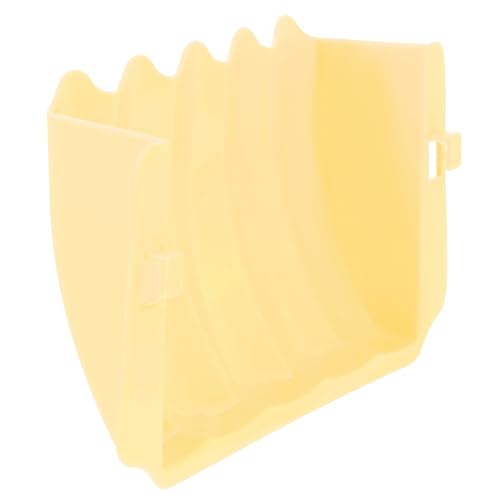 COSMEVIVI Hasengrasständer Hase Hey Feeder Tierfutter Hamsterfutter Käfig Zum Aufhängen Futternapf Käfige Für Kleintiere Wassernapf Für Kaninchenfutter Schweinefutter Haustier Yellow Plastik von COSMEVIVI