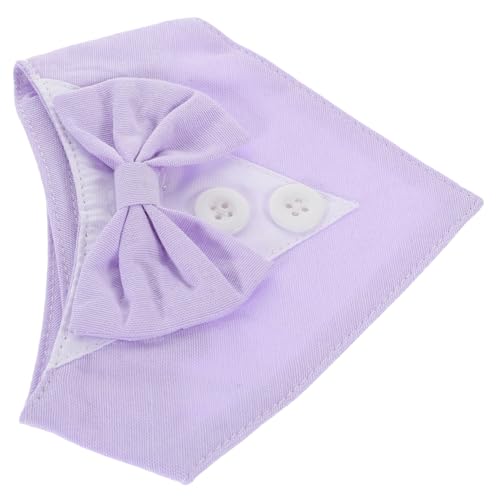 COSMEVIVI Haustier-Lätzchen Hunde schal Dog Bandana Hundehemd Hundehochzeit Hunde Shirt Hund Coole Halsbekleidung Fliegen für Hunde Halsband für mittelgroße Hunde Schals für Hunde Polyester von COSMEVIVI