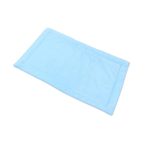 COSMEVIVI Haustier-Plüschdecke Haustier warmes Kissen Hundeunterlage pet Heating pad haustierdecke Hundematten zum Schlafen Hund schlafmatte. warmes Kissen für welpen Polyester Blue von COSMEVIVI