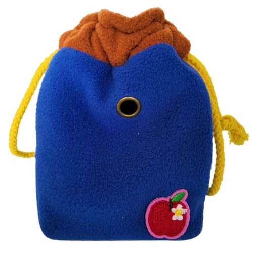 COSMEVIVI Haustiertasche Reisetasche für Haustiere Hamster Winterbett Hamstertragetasche Igelträger tiertransporttasche pet Backpack Hamster-Aufbewahrungstasche Transportbox für Hamster Blue von COSMEVIVI