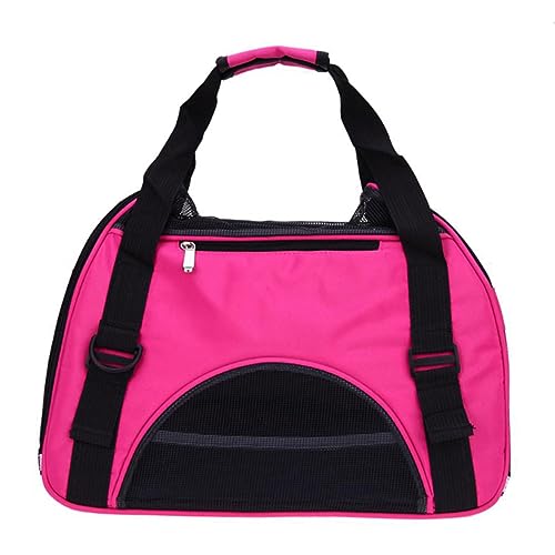 COSMEVIVI Haustiertragetasche Für Katzen Und Hunde Atmungsaktive Mesh Tasche Größe S Weiche Outdoor Reisehandtasche Mit Sicherheitsreißverschlüssen Ideal Für Reisen Und Ausflüge Farbe von COSMEVIVI