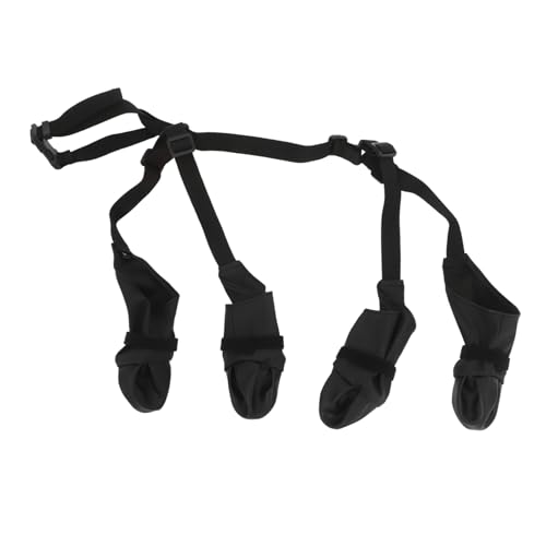 COSMEVIVI Hunde Regenstiefel Haustiergeschirr Hundepfote Atmungsaktive Hundeschuhe Wander Hundestiefel Hunde Schwimmschuhe Hilfsgurt Hundestiefel Hunde Winterschuhe Hunde Outdoor von COSMEVIVI