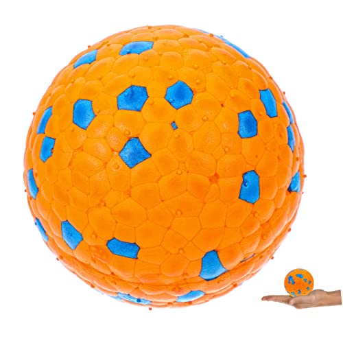 COSMEVIVI Hundetrainingsball Spielzeug Apportierball Hundespielzeugball für Aggressive Kauer Haustierspielzeugball Balldesign interaktiver Hundespielzeugball zum Spielen und Kauen des Hundes von COSMEVIVI