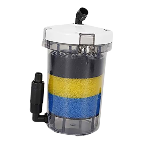 COSMEVIVI Kasten Filter für Fischbecken Aquariumfilter Wasserfilter für Aquarium Fischtank Filter Aquarium Wasseraufbereiter außenfilter Leiser Aquarienfilter Filter für Aquarien Abs von COSMEVIVI