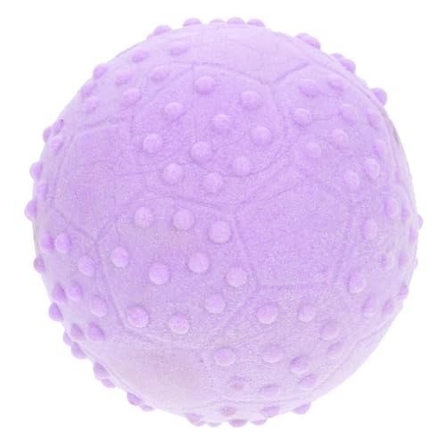 COSMEVIVI Kauspielzeug Für Haustiere Hundebälle Ball Für Hund Lustige Hundespielzeuge Mahlkugel Ballspielzeug Für Kleine Hunde Hundespielzeug Für Mittelgroße Hunde Welpenball Gummi Violet von COSMEVIVI