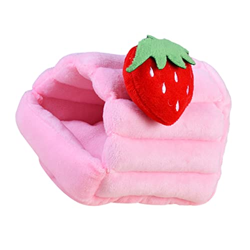 COSMEVIVI Kleines Haustier Bett Hamster Winter Warme Nest Haustier Cartoon Nest Schlafsack von COSMEVIVI