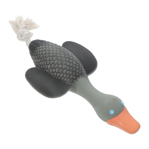 COSMEVIVI Squeaky Rope Hundespielzeug Aus Weichem Latex Gänseform Interaktives Kauspielzeug Für Kleine Und Mittelgroße Hunde Zur Zahnpflege Und Spielzeit Mit Geräuschfunktion COSMEVIVI Squeaky Rope Hundespielzeug Aus Weichem Latex Gänseform Interaktives Kauspielzeug Für Kleine Und Mittelgroße Hunde Zur Zahnpflege Und Spielzeit Mit Geräuschfunktion von COSMEVIVI