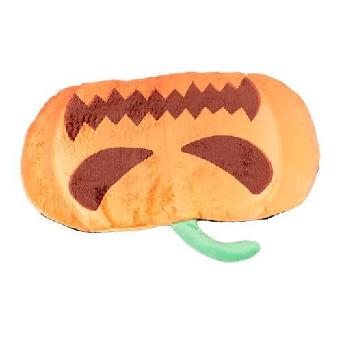 COSMEVIVI Kürbis-Haustierunterlage lustige Hundematte Kürbiskostüm Kinder Hundedecke Haustiermatte Kürbis Kürbis-Haustierbett bequemes Hundenest Haustier-Schlafunterlage Polyester Orange von COSMEVIVI