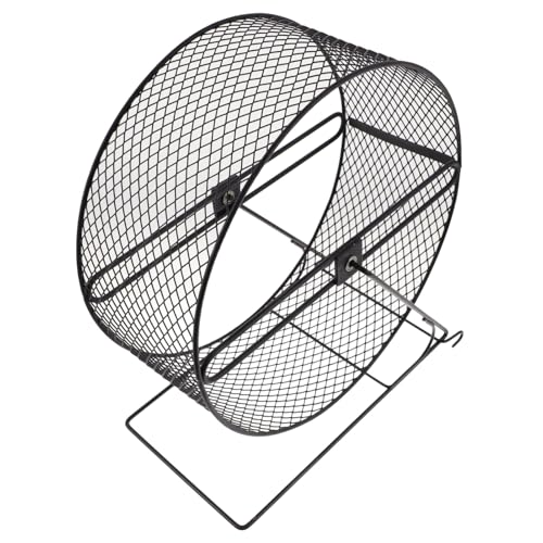 COSMEVIVI Leises Hamsterlaufrad Aus Mit Verstellbarem Ständer Ideal Für Hamster Igel Chinchillas Und Andere Kleintiere Perfekt Für Bewegung Und Spielspaß von COSMEVIVI