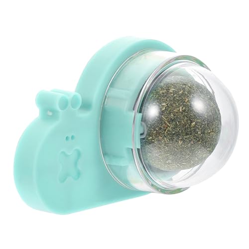 COSMEVIVI Maotischer Polygonum-Ball Katzenminze-kugelwand Haustier Katze Katzenminze Ball Auto-katzenspielzeug Selbstklebendes Katzenminze-Spielzeug Spielzeuge Pp Rotieren Geschirr Wagen von COSMEVIVI