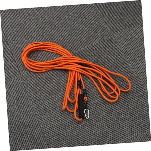 COSMEVIVI Outdoor Zugseil Für Hundewelpen Praktisches Trainingsgurt Orange 10mm Durchmesser Ideal Für Hundetraining Und Freizeitaktivitäten Strapazierfähig Und Langlebig von COSMEVIVI