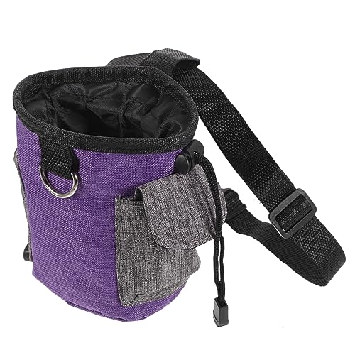 COSMEVIVI Hundetrainingstasche Tragbare Leckerlitasche Für Welpen Futterbeutel Für Hundetraining Modischer Gürteltasche Für Snacks Outdoor Hundezubehör Ohne Logo von COSMEVIVI